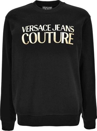 Versace Jeans Couture Sweaters - Heren - Sweatshirts - Zwart - XL - Hoodies & sweatvesten