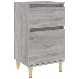 vidaXL Comodino Grigio Sonoma 40x35x70 Cm - Vidaxl