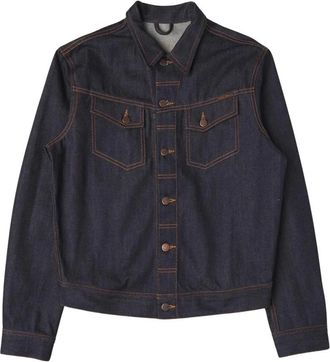Nudie Jeans Conny Denim Jacket Dry One - Heren - Spijkerjassen - Blauw - M - Denim - Jassen