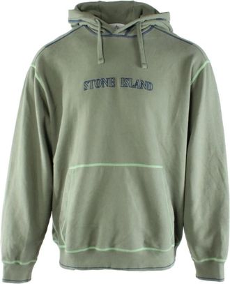 Stone Island Hombre, Sudaderas, Verde, Talla: L