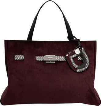 DKNY Bryar Tote - Dames - Shoppers - Rood - ONE Size - Leer - Tassen