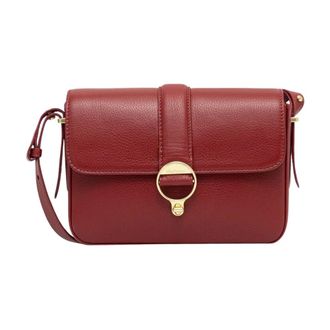 Barbour Rosa Leren Crossbody Tas - Dames - Tassen - Bruin - Maat: ONE Size Katoen