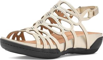 Jambu Miriam Womens Sandals Brushed Gold : 7.5 M, Leather
