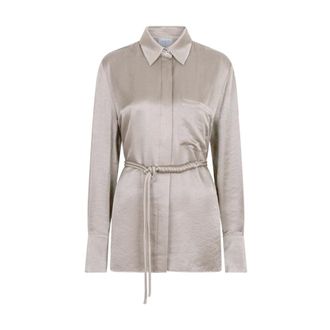 Dante6 Dames, Blouses & Shirts, Beige, Maat: XS