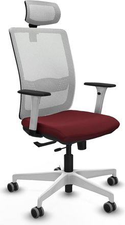 Piqueras y Crespo Sedia Da Ufficio Piqueras Y Crespo Haches Bianco Schiuma Iniettata