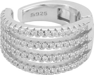 Glaze Jewelry Silver Cz Earrings