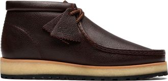 Clarks Wallabee Scout in Brown Leather