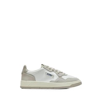 Autry Medalist Suede-panel Sneakers