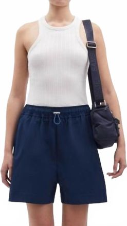 Samsøe & Samsøe Salulu Hight Waist Shorts In Pageant Blue