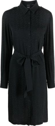 Pinko Alicia Dress - Dames - Shirt Kleedjes - Zwart - XS - Kleedjes