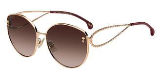 Etro 0072/F/S Asian Fit DDB/HA Womens Sunglasses Gold Size 62
