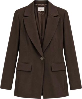 Marella Emmoro Blazer - Jackets - Mujer - Marr&oacute;n - 2XS