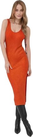 Patrizia Pepe Maxi abiti - - Dresses - Donna - Arancione - L