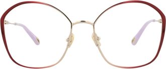 Chlo&eacute; Square-Frame Metal Optical Frames
