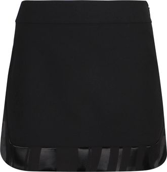 Pucci Rokken, Dames, Zwart, S, Wol, Wollen Minirok