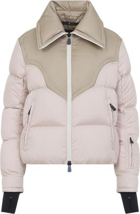 Moncler Light Pink Color Block Jacket