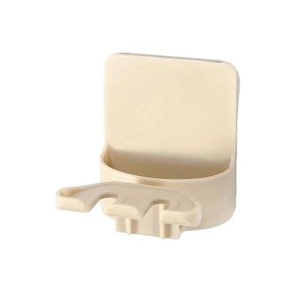 OEM Soporte De Pared Para Cepillos De Dientes, Dise&ntilde;o Sin Taladro, Color Beige