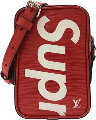 Louis Vuitton Pre-owned Danube Epi Supreme Schoudertas Limited - Dames - Vintage Schoudertas - Rood - ONE Size - Leer - Vintage