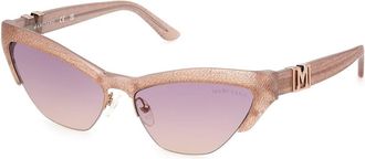 Guess GM00006 57Z Womens Sunglasses Brown Size 59