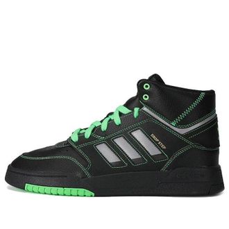 adidas originals Drop Step Black Green FV4876