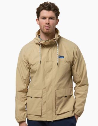 Penfield Mens Penfield Fields Of Rye Meadow Showerproof Jacket - Cream - Size: 44/Regular
