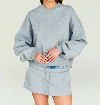 SER.O.YA Taley Sweatshirt In Gray