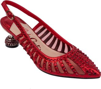 Lady Couture Rosita Slingback Pump in Red at Nordstrom Rack, Size 11