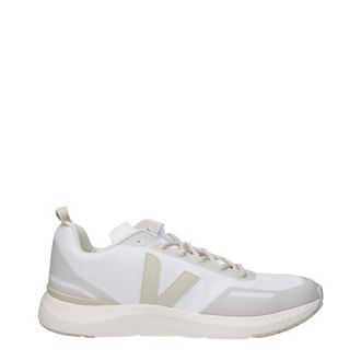 Veja Witte Stoffen Sport Sneakers