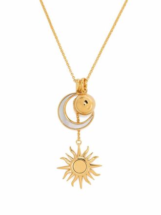 Dinny Hall 22K gold vermeil My World Celestial Edit pearl necklace