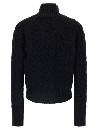 Max Mara Cosmo Turtleneck Sweater - Black