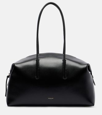 DeMellier Stockholm Large suede top-handle bag