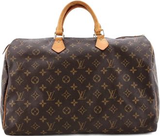 Louis Vuitton Speedy Handbag Monogram Canvas 40 satchel - Bruin
