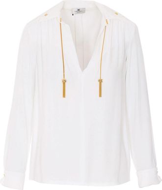 Elisabetta Franchi White Shirt