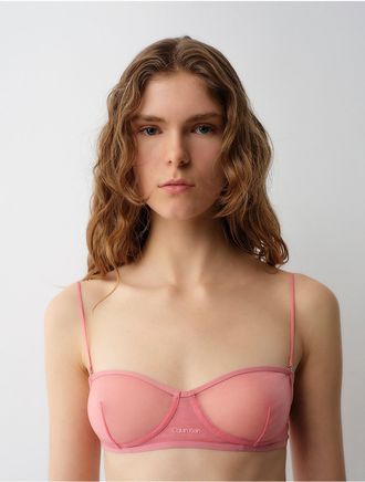 Calvin Klein Womens Alden Unlined Balconette - Pink - M
