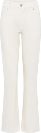 C.Ro Magic Fit Flared Jeans - Dames - Flared Jeans - Wit - S - Jeans