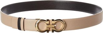 Ferragamo Ferragamo Gancini Reversible & Adjustable Leather Belt