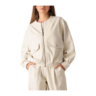 Summum Dames, Jassen, Beige, Maat: M