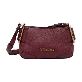 Love Moschino Dames, Tassen, Bruin, Maat: ONE Size Leer