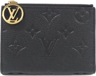 Louis Vuitton Monogram Empreinte Black Monogram Empreinte Wallet (Bi-Fold) (Pre-Owned)