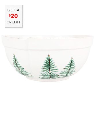 Vietri Vietri Lastra Holiday Centerpiece With $20 Credit