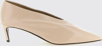 Khaite D&eacute;collet&eacute; Miriam in pelle drappeggiata con tacco medio a stiletto