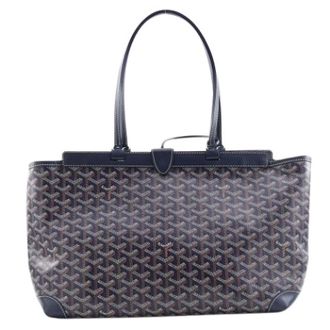 Goyard Pre-owned Bellechasse Tote Bag - Dames - Pre-owned - Blauw - Maat: ONE Size Leer