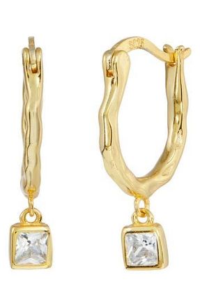 Savvy Cie Jewels CZ Drop Earrings in Yellow at Nordstrom Rack