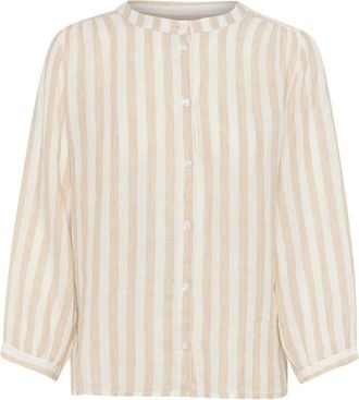 Part Two Persillespw Sh Bluser 30309013 - Dames - Overhemden - Wit - 2XL - Linnen - Overhemden