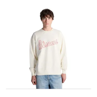 Bisous Skateboards Uomo, Felpe, Bianco, XS, new