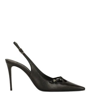 Dolce & Gabbana Pumps, female, Black, Size: 8 1/2 US Slingback Pumps