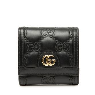 Gucci Black Leather Wallet (Bi-Fold) (Pre-Owned)