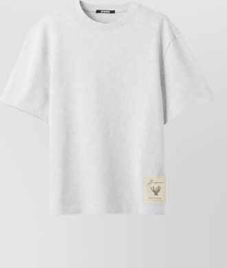 Jacquemus torneo short sleeve crew neck t-shirt