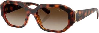 Vogue Eyewear Zonnebrillen - Dames - Zonnebrillen - Bruin - 54 MM - Accessoires