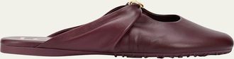 Loewe Pebble Soft Leather Mules